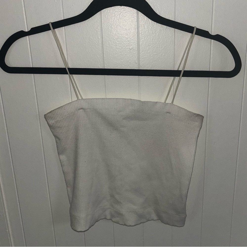 American Eagle White Tank Top